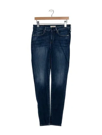 Pre-owned Levi's High-rise Skinny Leg Jeans In Blue