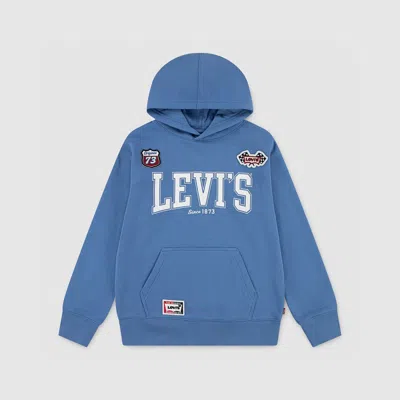 Levi's Hit The Road Hoodie Big Boys S-xl Xl In Blue