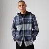 Levi's Hooded Classic Worker Shirt In Multi