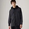 Levi's Hooded Classic Worker Shirt In Multi