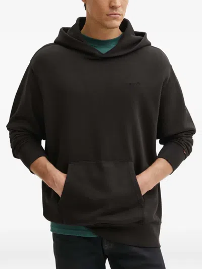 Levi's Hooded Logo Sweatshirt In Black