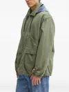 Levi's Hooded Pocket Jacket In Green