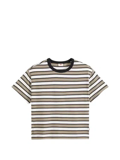 Levi's Horizontal-stripe T-shirt In Multi