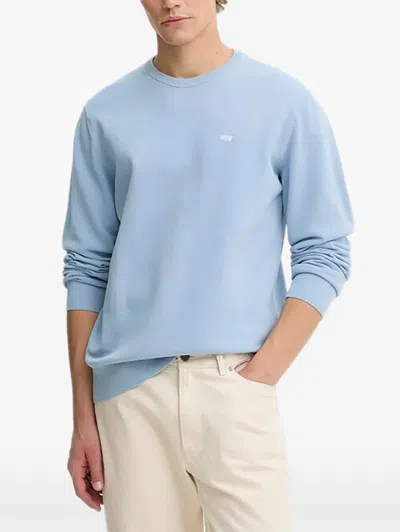 Levi's Housemark Crew-neck Top In Blue