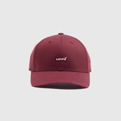 Levi's Housemark Flexfit Cap In Red