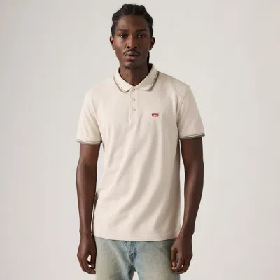 Levi's Housemark Polo Shirt In Neutral