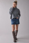 Levi's Icon Denim Mini Skirt In Tinted Denim, Women's At Urban Outfitters In Blue