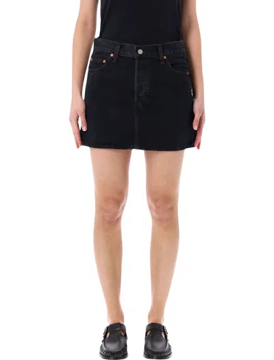 Levi's Icon Mini Skirt In Black
