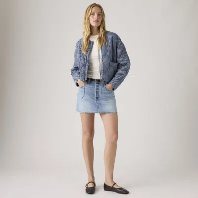 Levi's Icon Skirt In Blue