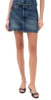 Levi's Icon Skirt Phoenix Rising Skirt In Blue