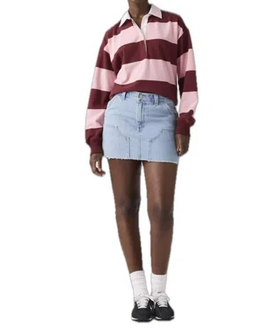 Levi's Icon Utility Mini Skirt In Not So Secret In Multi