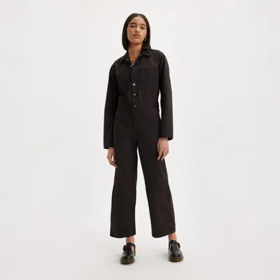 Levi's Iconic Jumpsuit In Gray