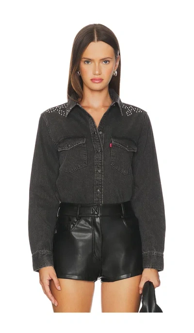 Levi's Iconic Western Shirt In Black