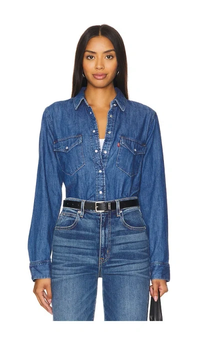 Levi's Iconic Western Shirt In Going Steady 5