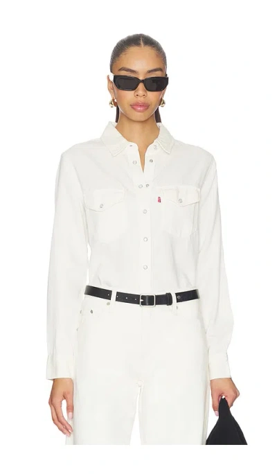 Levi's Iconic Western Shirt In White