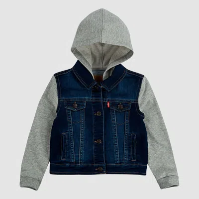 Levi's Levis Indigo Trucker Jacket Baby Boys 12m-24m 18m In Multi