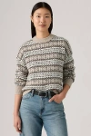 Levi's Ines Fairlisle Sweater In Multi