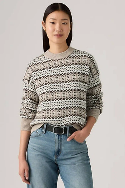 Levi's Ines Fairlisle Sweater In Multi