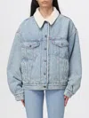 Levi's Jacket  Woman Color Denim In Blue
