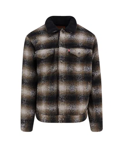 Levi's Giubbino Trucker James Plaid Paloma In Multi