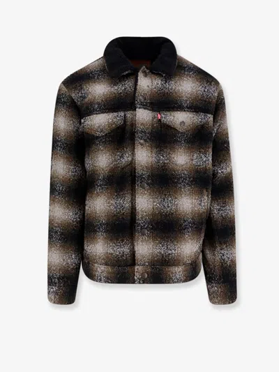 Levi's Giubbino Trucker James Plaid Paloma In Multi