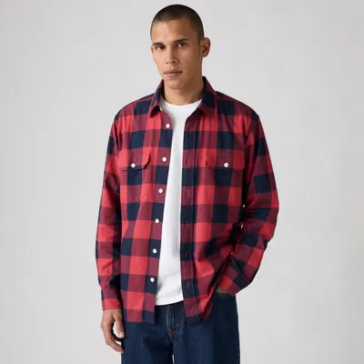 Levi's Jackson Worker Overshirt In Pattern