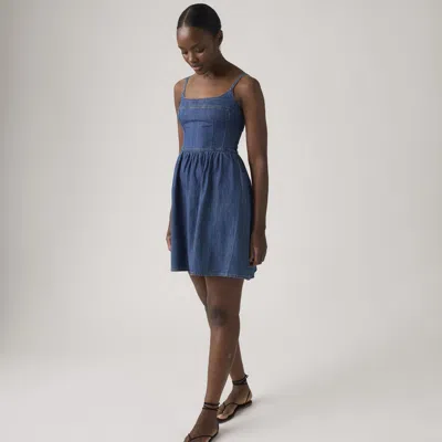 Levi's Jadine Denim Dress In Blue