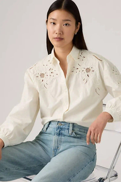 Levi's Janie Shirt In White