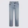 Levi's Blue Cotton 501 Jeans
