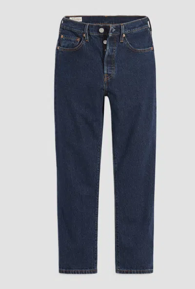Levi's Jeans Crop Woman Dark Blue