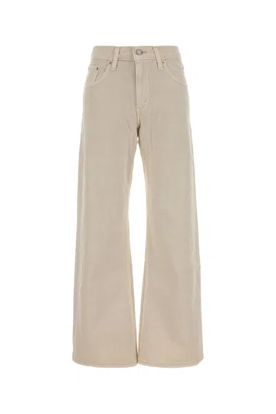 Levi's Jeans In Denim Sabbia  Donna In Nude