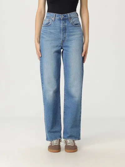Levi's Jeans  Woman Color Denim In Blue