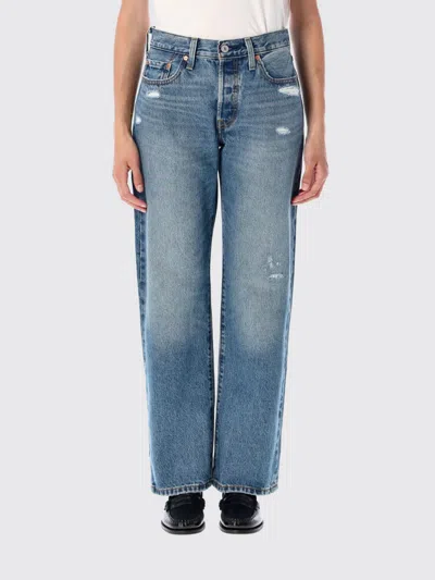 Levi's Jeans  Woman Color Denim In Blue