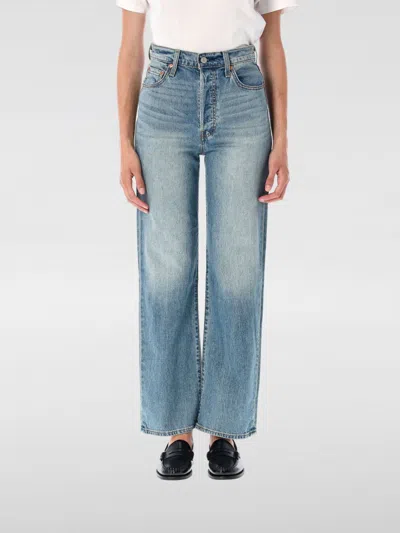 LEVI'S 牛仔裤 LEVI'S 女士 颜色 牛仔布,H36880028