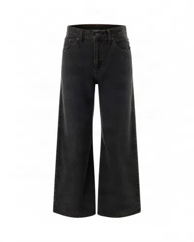 Levi's Jeans Loose Boot Over A Cup In Black