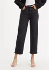 Levi's Jeans Woman Levis 72693 0012 L.29 - Ribcage Ankle Black In Black