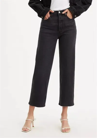 Levi's Jeans Woman Levis 72693 0012 L.29 - Ribcage Ankle Black