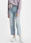 Levi's Jeans Woman Levis 72693 0055 L.27 - Ribcage Middle Road In Blue