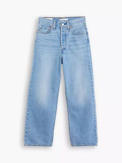 Levi's Jeans Woman Levis 72693 0130 L.29 - Ribcage Z0569 Light Ind In Blue
