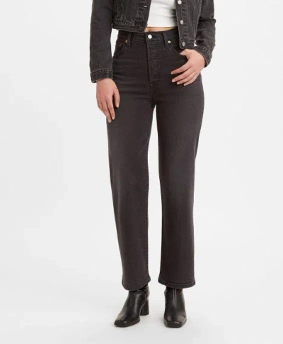 Levi's Jeans Woman Levis 72693 0134 L.27 - Ribcage Straight Denim Black