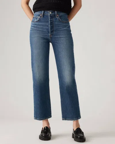 Levi's Jeans Woman Levis 72693 0218 - Ribcage L.27 My Honor No Dx In Blue