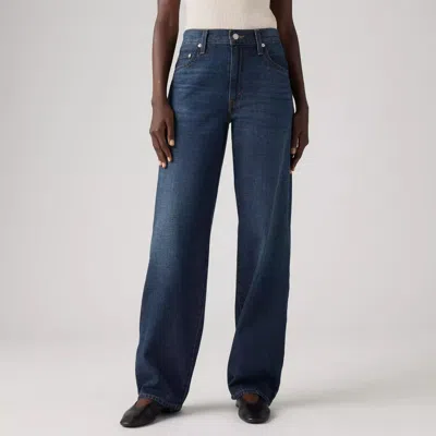 Levi's Jeans Woman Levis A3494 _ L.34 - Baggy Dad Do You Mind In Blue