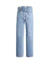 Levi's Jeans Xl Straight In Denim Chiaro In Blue
