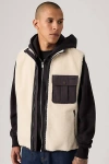 Levi's Joonie Sherpa Vest In Multi