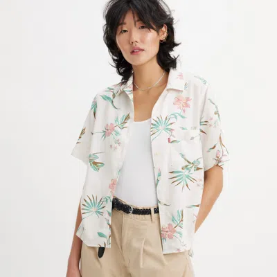 Levi's Joyce Short Sleeve Resort Shirt In Multi