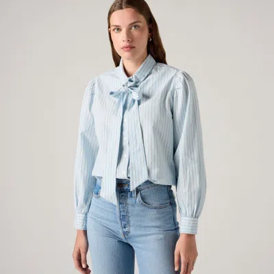 Levi's Judice Western Shirt In Blue