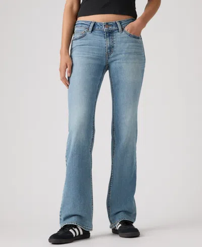 Levi's Juniors' Super Low Bootcut Jeans In Blue