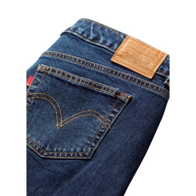 Levi's Jupe En Jean Courte In Blue
