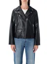 Levi's Levi S Kendal Black Eco-leather Moto Jacket In Black