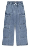 Levi's® Kids' Denim Cargo Parachute Pants In Fully Baked